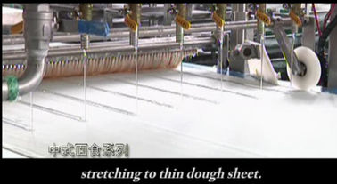 Maszyna do produkcji płaskiego chleba o dużej pojemności, automatyczna linia produkcyjna Lacha Paratha dostawca