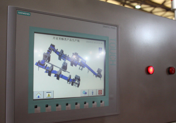 Sterowana PLC PLC maszyna do laminowania rogalików z systemem obrotowym o wysokiej dokładności