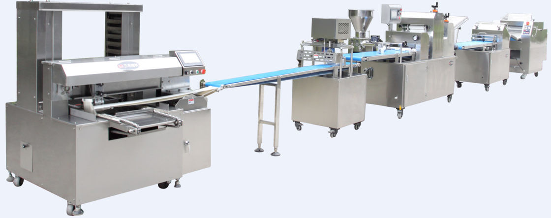 1000 - 20000 kg / godz. Przemysłowa maszyna do produkcji chleba Szerokość 370 mm Szerokość robocza